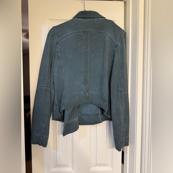 Peyton Jensen Blue Jacket Size L - Picture 5 of 6